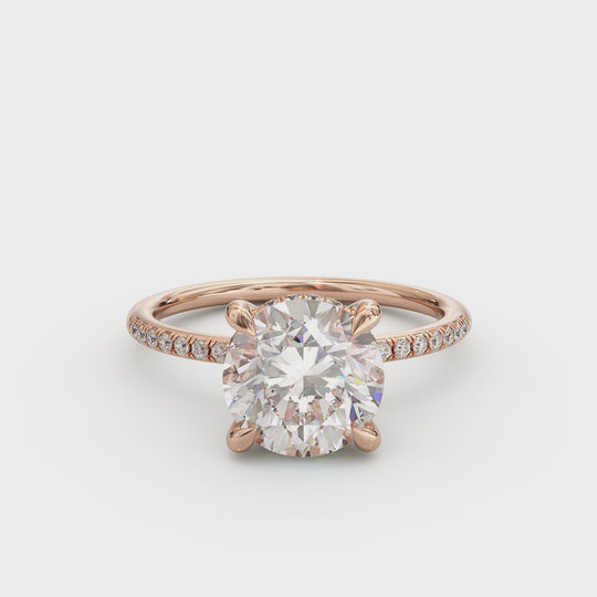 Skylah Round Brilliant Engagement Ring