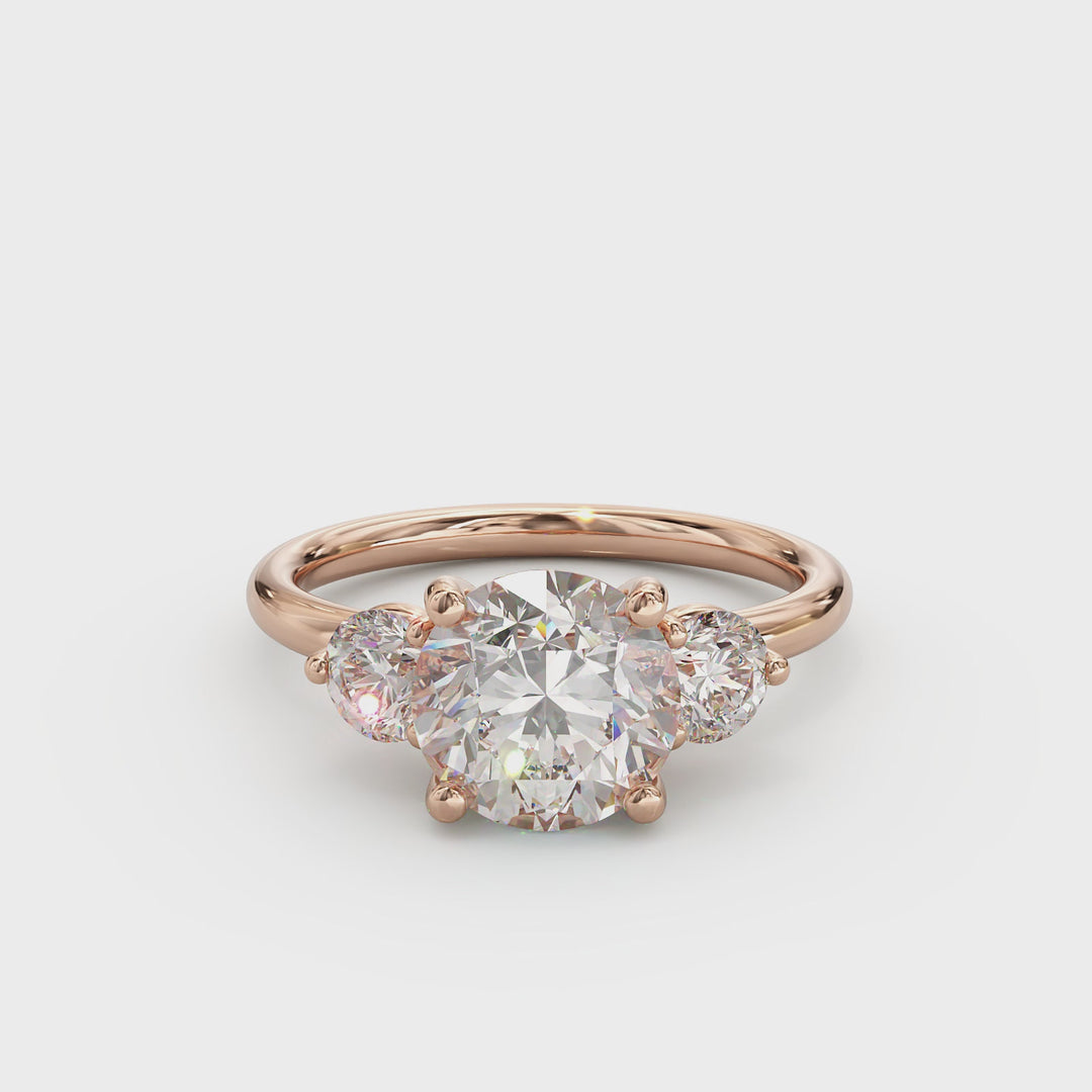 Sarah Round Brilliant Engagement Ring