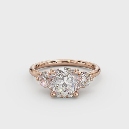 Sarah Round Brilliant Engagement Ring