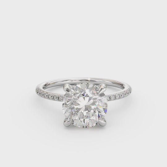 Skylah Round Brilliant Engagement Ring
