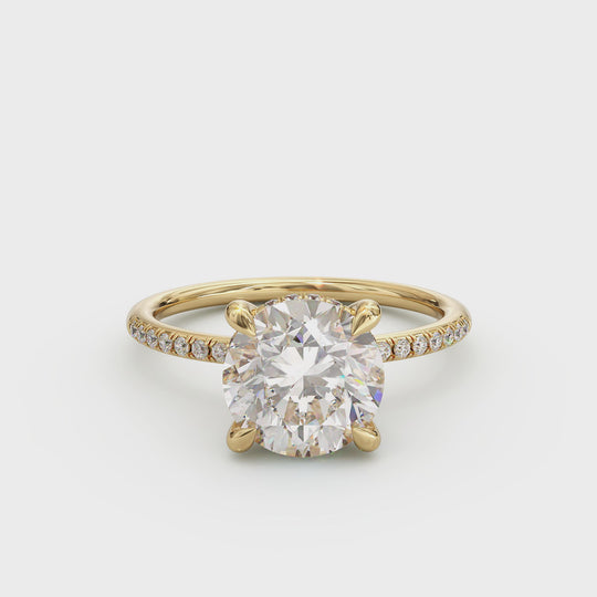Skylah Round Brilliant Engagement Ring