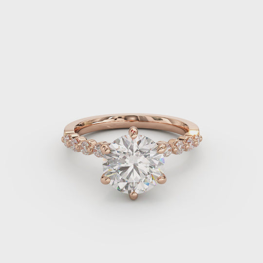 Harmony Round Brilliant Engagement Ring