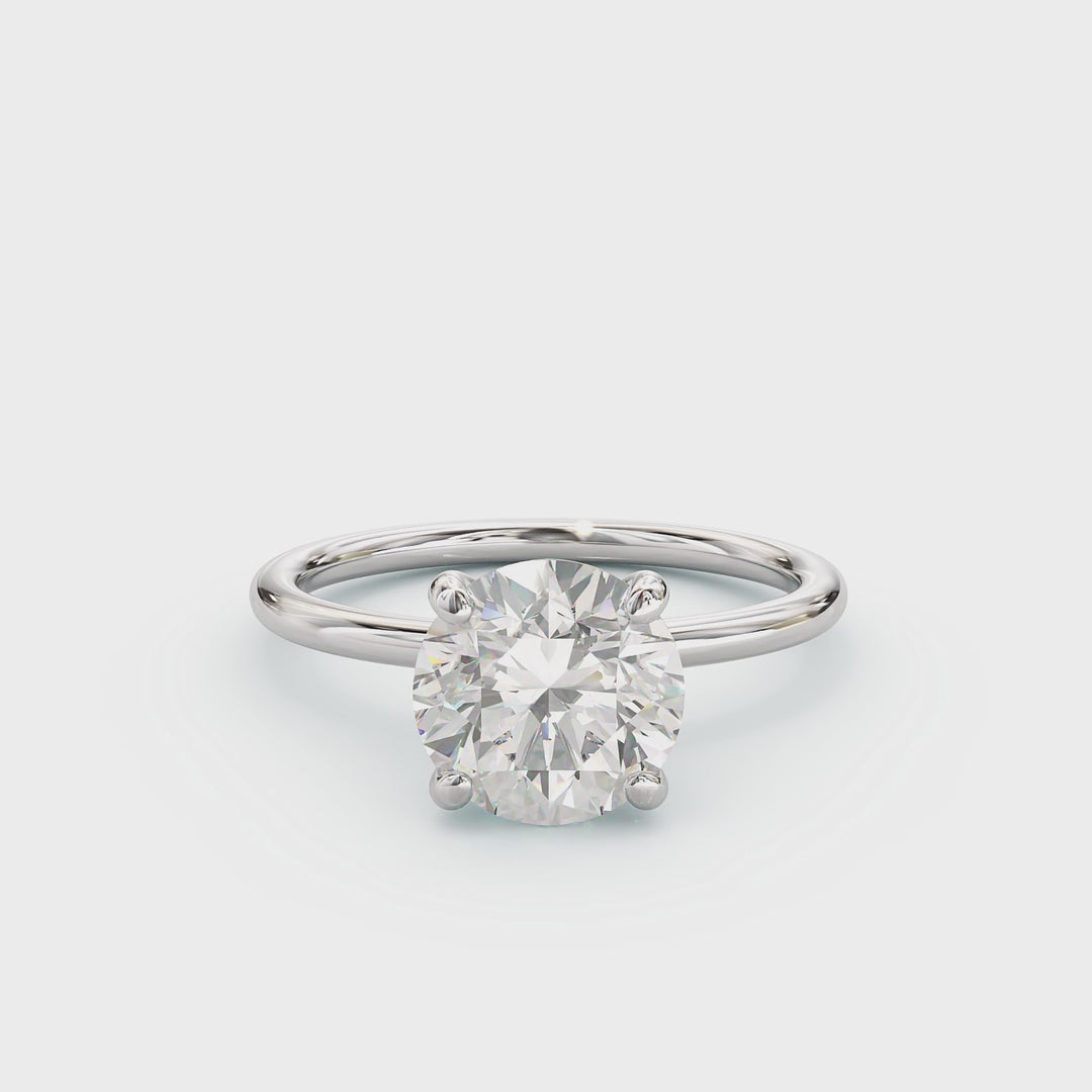 Anthea Round Brilliant Engagement Ring