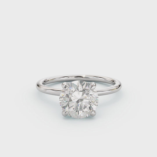 Anthea Round Brilliant Engagement Ring