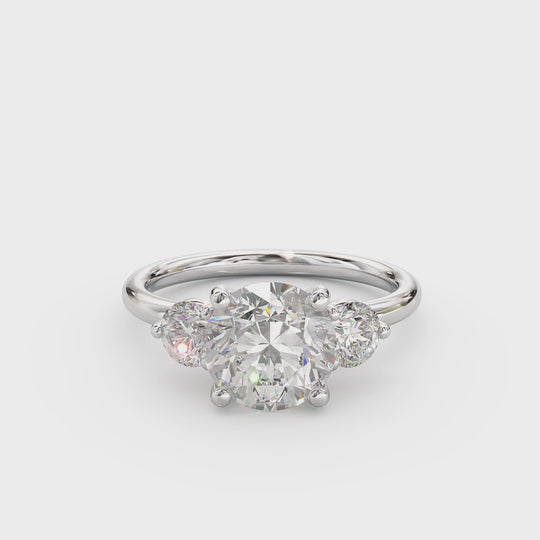 Sarah Round Brilliant Engagement Ring