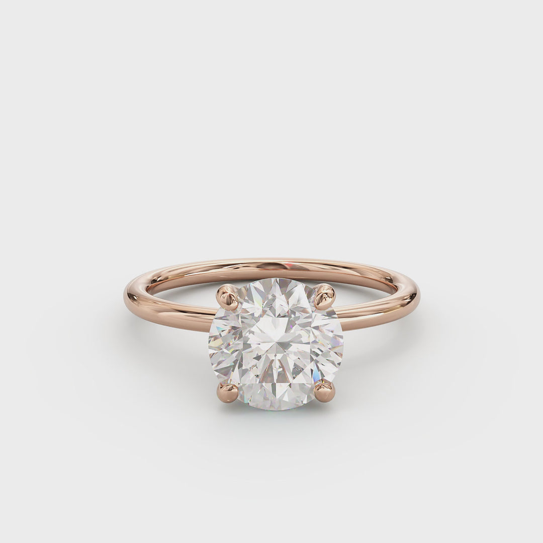 Anthea Round Brilliant Engagement Ring