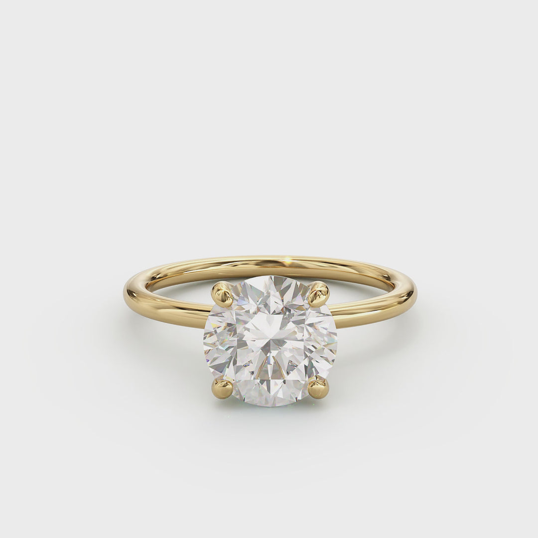 Anthea Round Brilliant Engagement Ring
