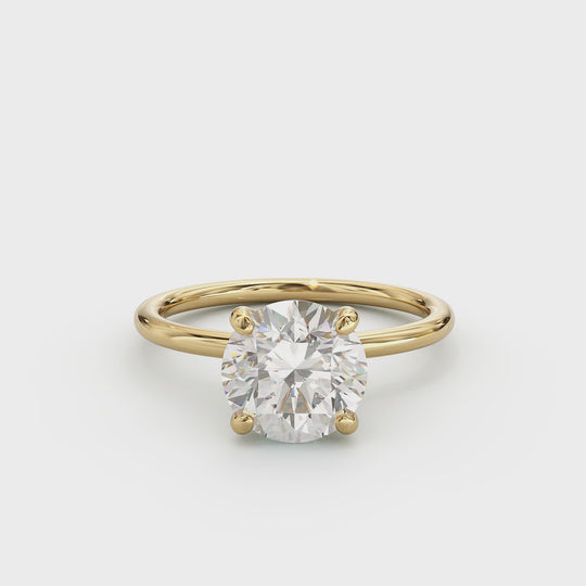 Anthea Round Brilliant Engagement Ring