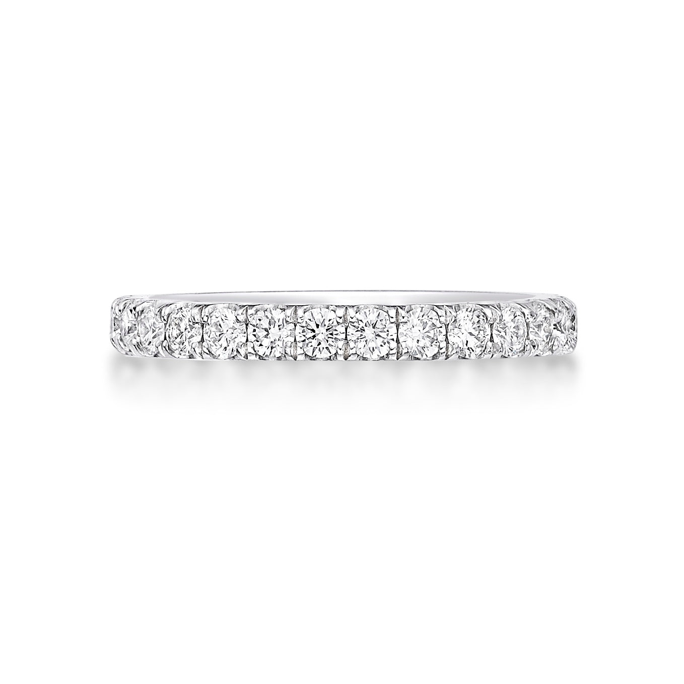 18ct Womens Diamond Wedding Band