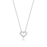 Heart Shape Diamond Pendant