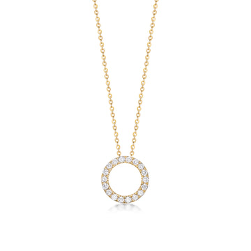 Diamond Circle of Life Pendant