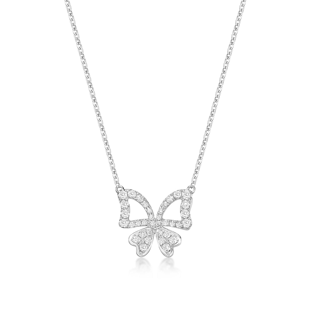 Butterfly Diamond Pendant