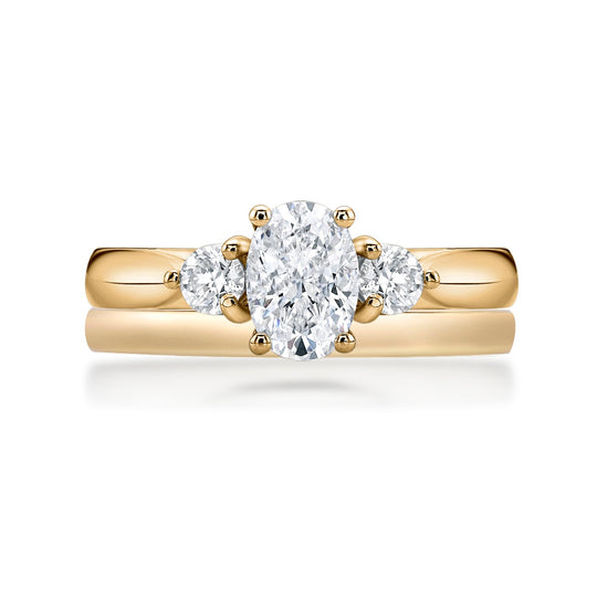 Lilah Oval Cut Engagement Ring