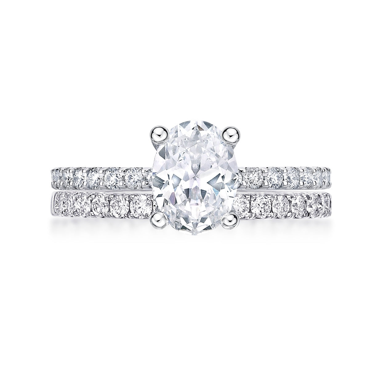 Natalia Oval Cut Engagement Ring