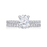 Natalia Oval Cut Engagement Ring