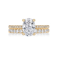 Natalia Oval Cut Engagement Ring