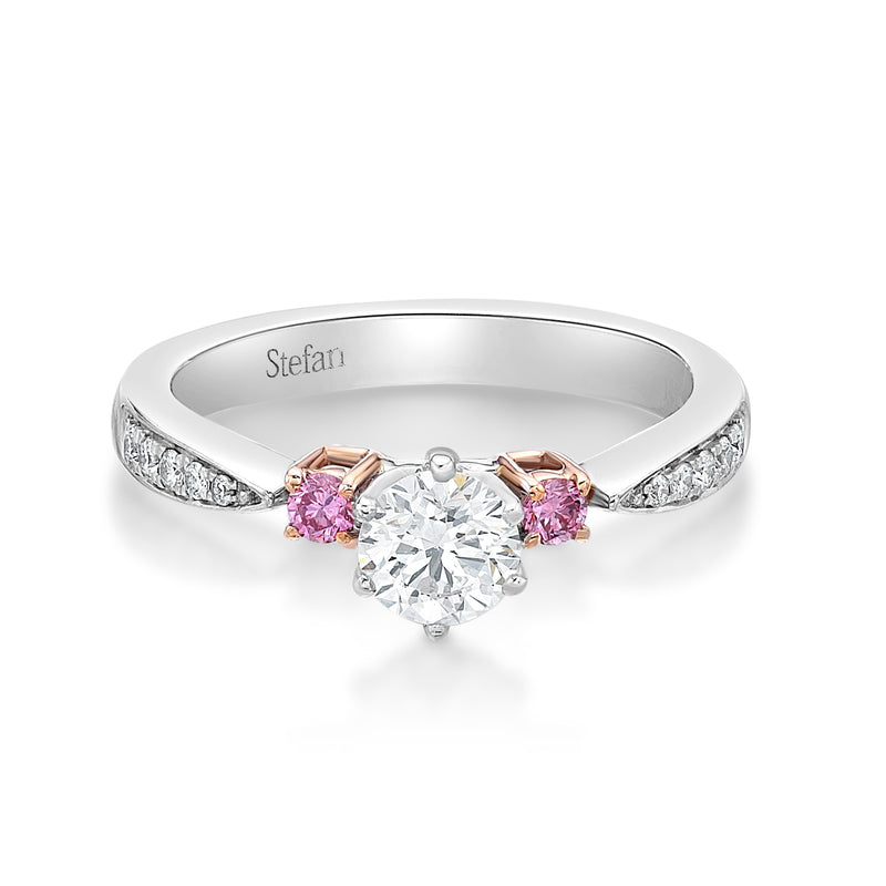Azalea Round Brilliant Engagement Ring