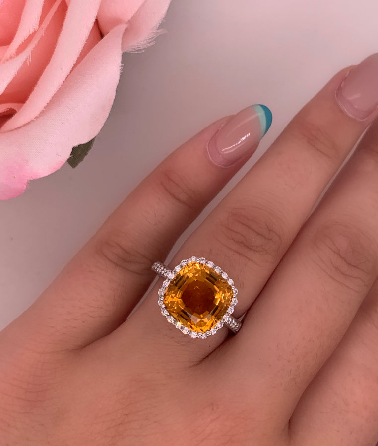 Citrine Ring