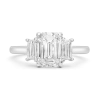 Arianna Emerald Cut Engagement Ring