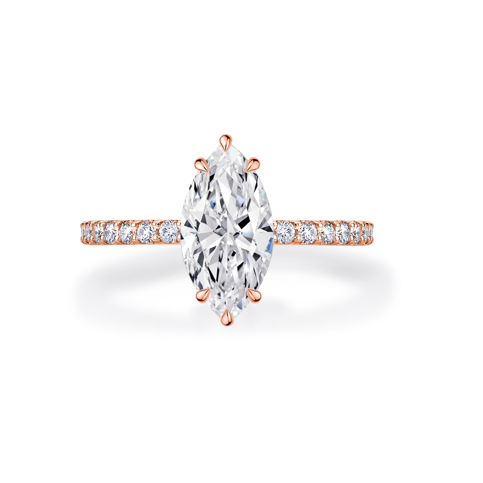 Mia Marquise-Shape Engagement Ring
