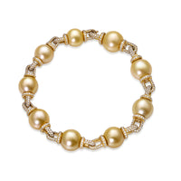 Golden Pearl Bracelet