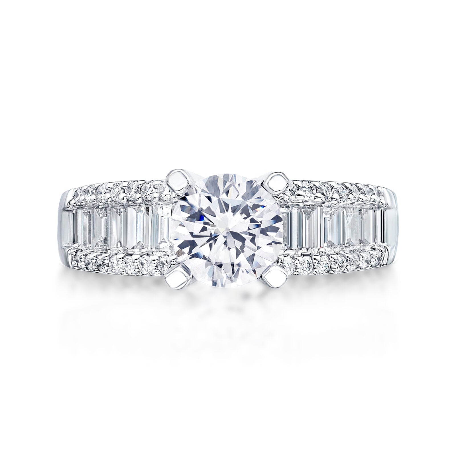 Marilyn Round Brilliant Engagement Ring