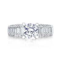 Marilyn Round Brilliant Engagement Ring