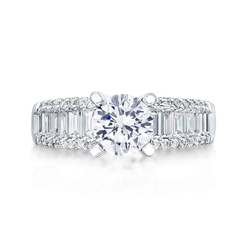 Marilyn Round Brilliant Engagement Ring