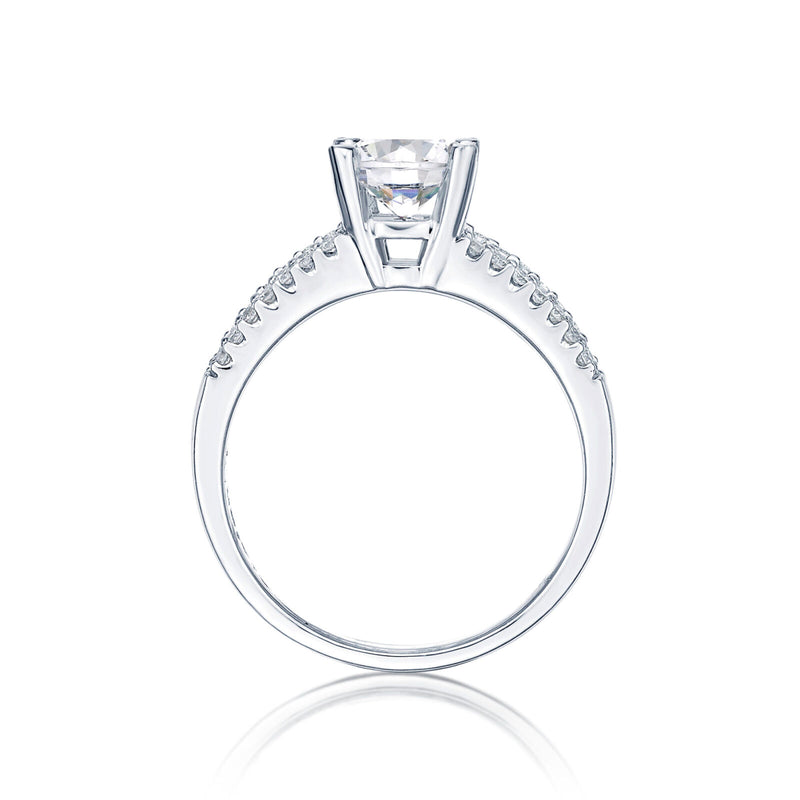 Marilyn Round Brilliant Engagement Ring