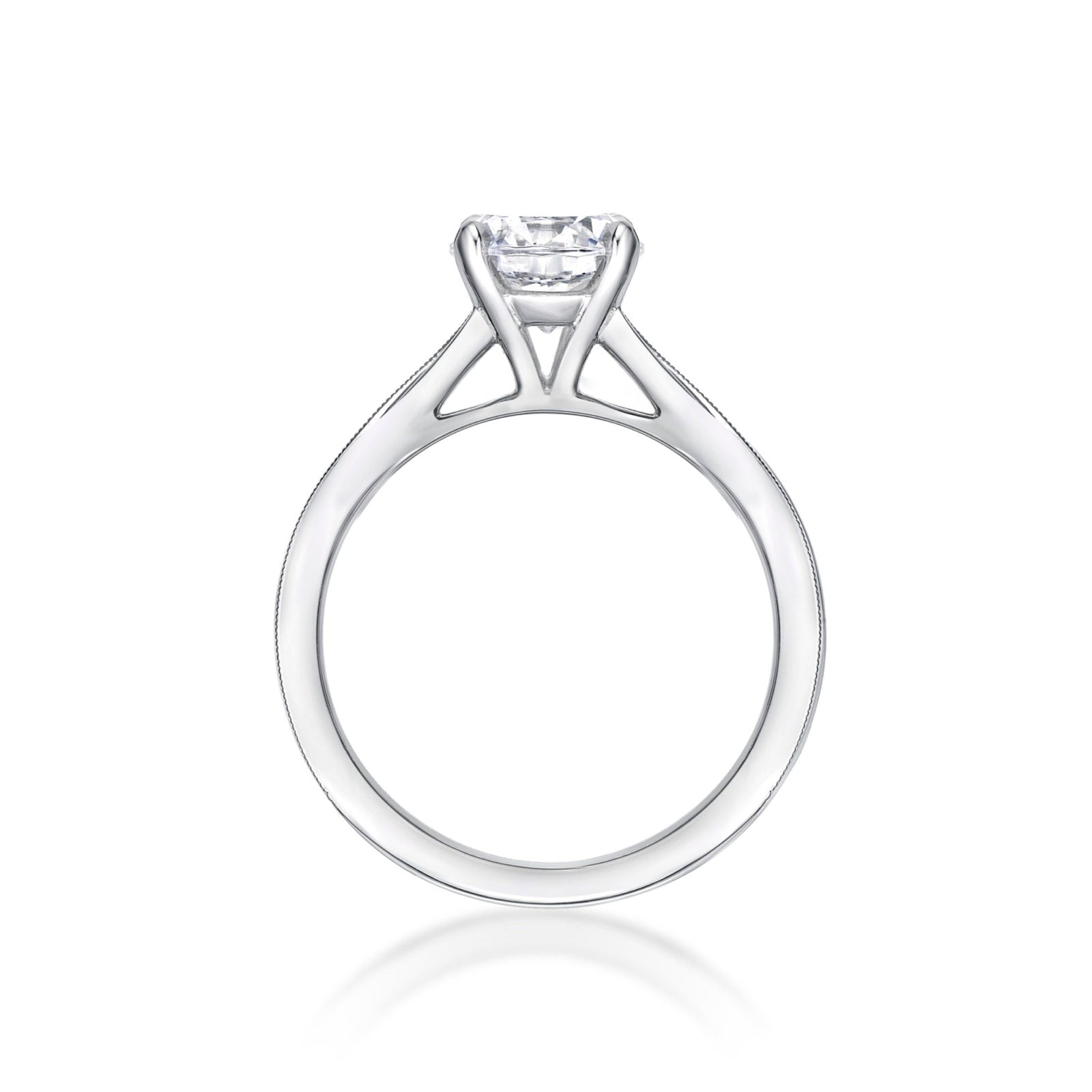 Anna Round Brilliant Engagement Ring