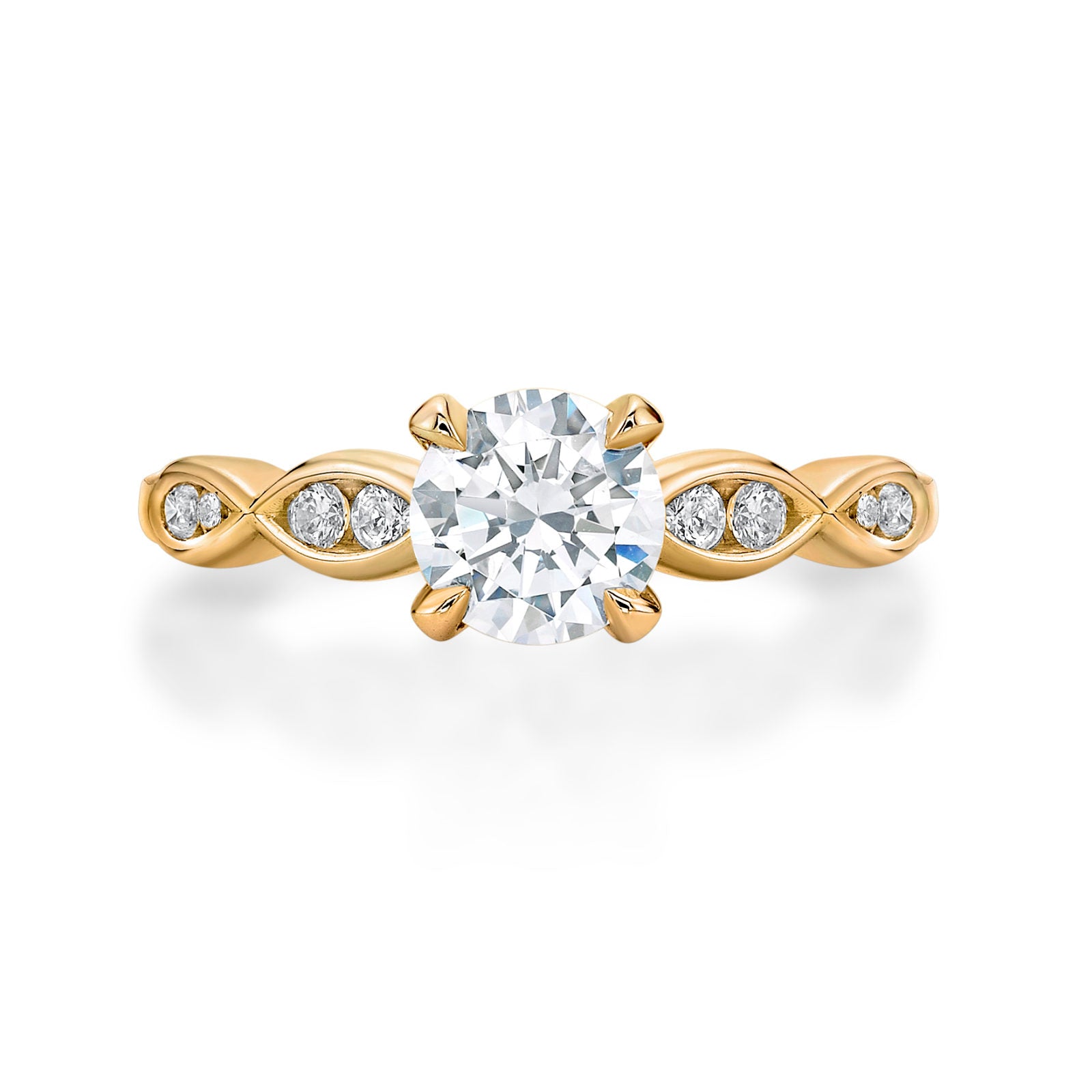 Autumn Round Brilliant Engagement Ring