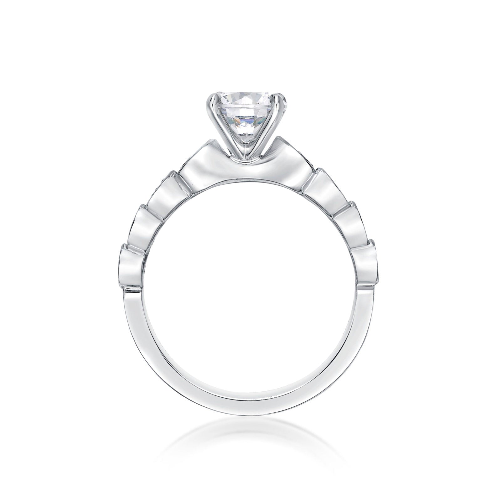 Peyton Round Brilliant Engagement Ring