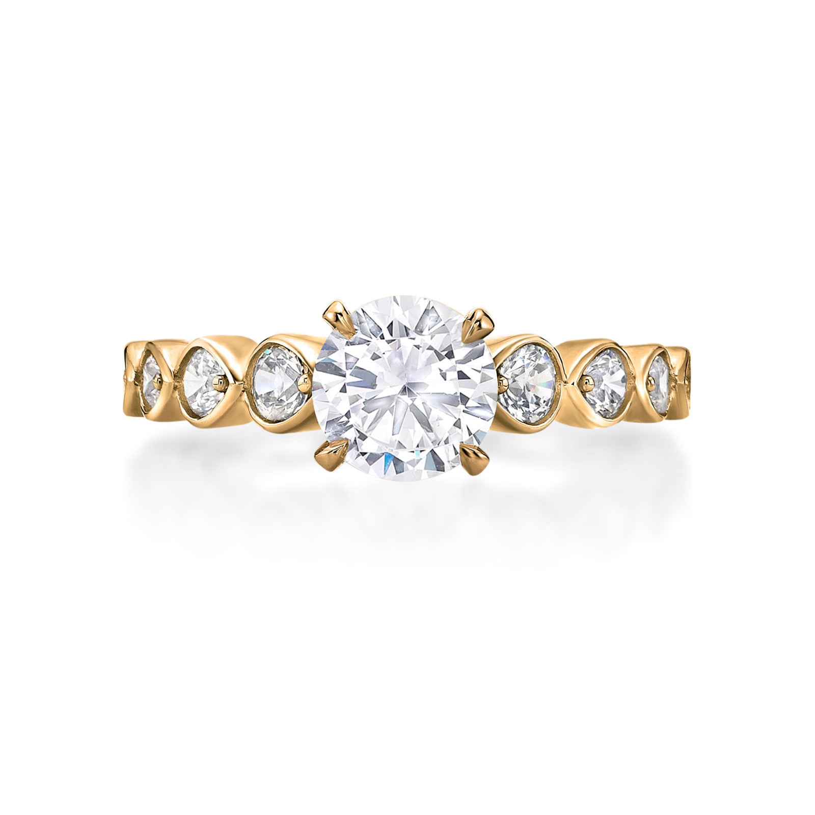 Peyton Round Brilliant Engagement Ring