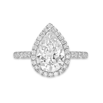 Phoebe Pear-Shape Engagement Ring