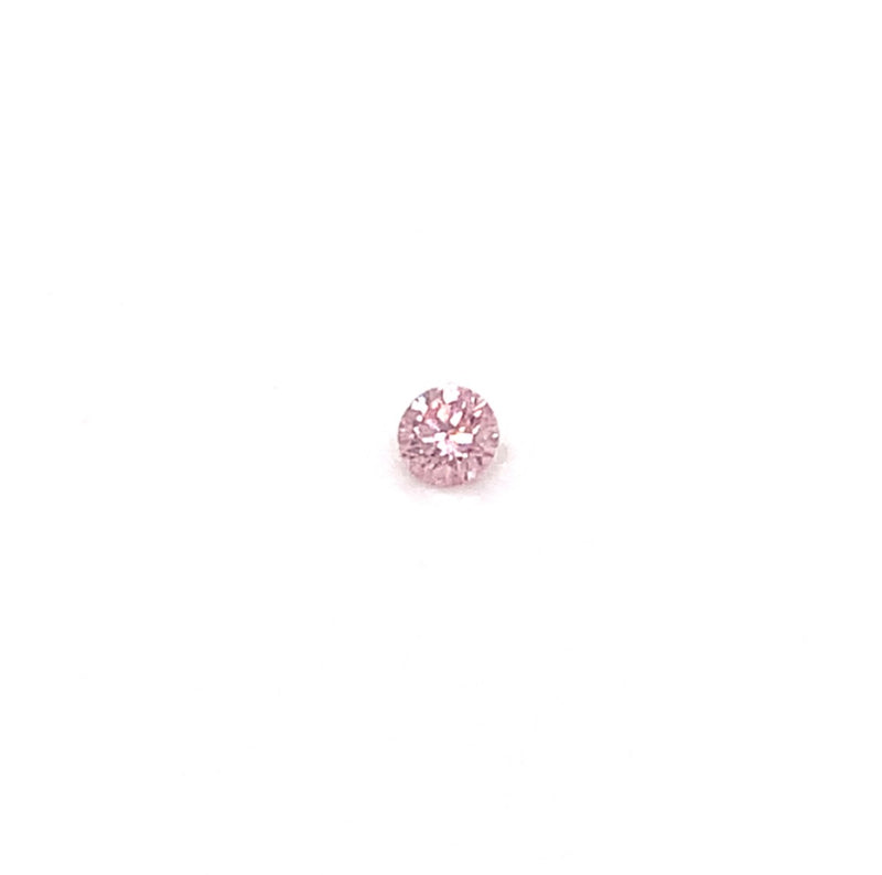 Argyle Certified Pink 0.18ct Round 7P VVS1