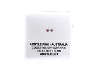 Argyle Certified Pink 2=0.052ct Round 5PP SIAV