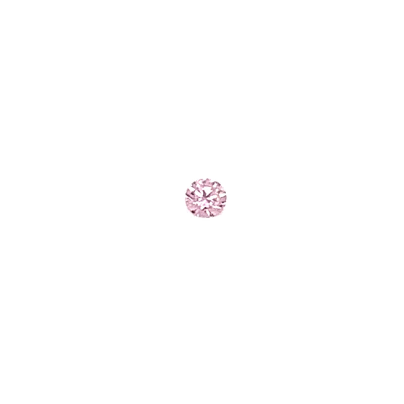 Argyle Certified Pink 2=0.114ct Round 6P SIAV