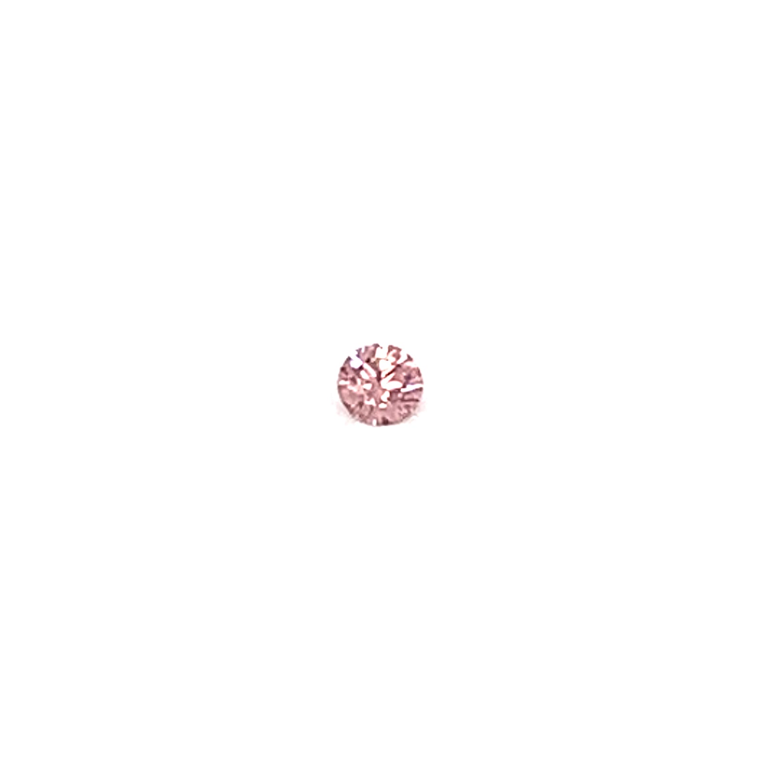 Argyle Certified Pink 2=0.108ct Round 5PR VS