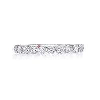 18ct Gold Womens Diamond Wedding Ring - Perth