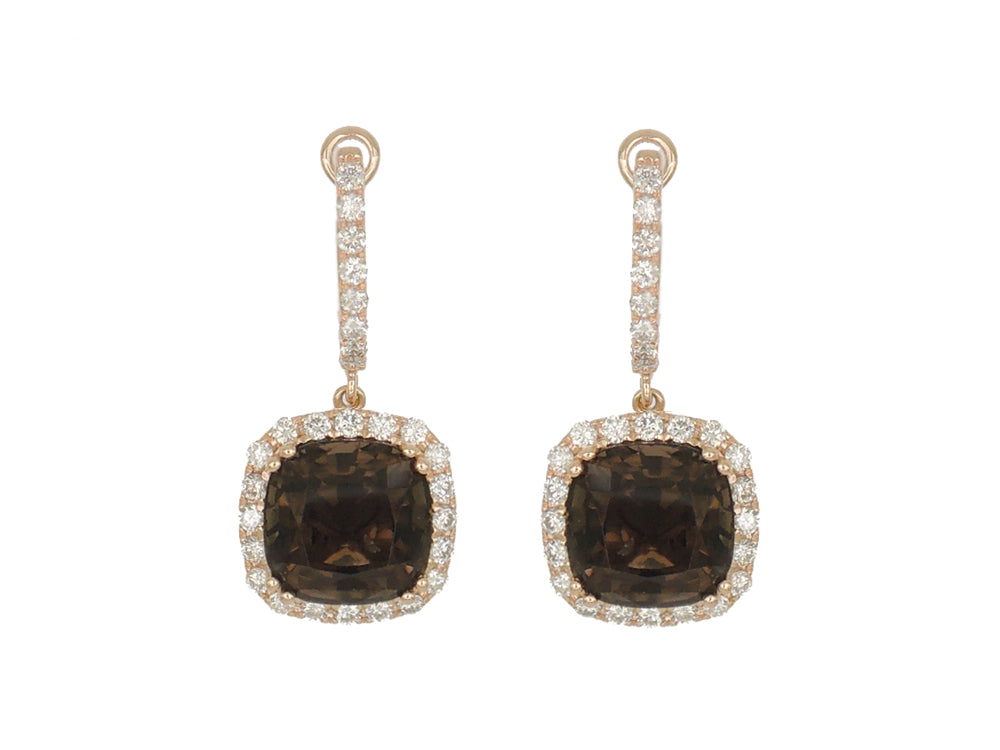 Smokey Quartz Earrings
