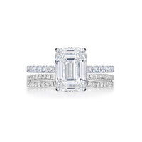 Bianca Emerald Cut Engagement Ring