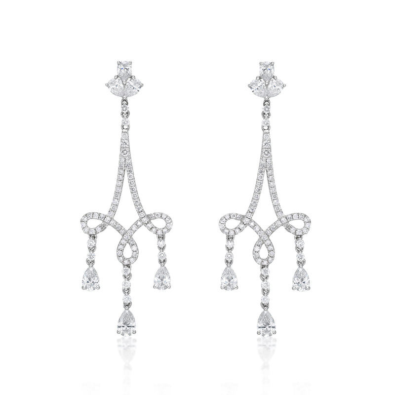 Vintage Chandelier Earrings
