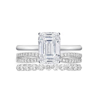 Dakota Emerald Cut Engagement Ring