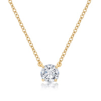 Cora Pendant with Fixed Chain