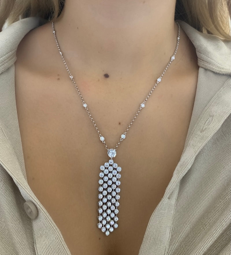 Diamond Drop Necklace