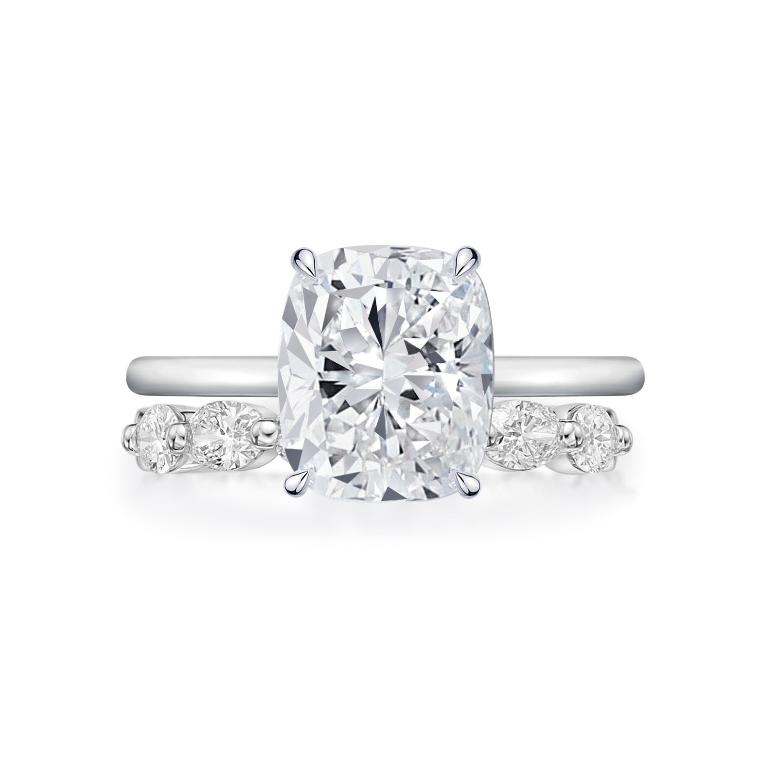 Elsie Cushion Cut Engagement Ring