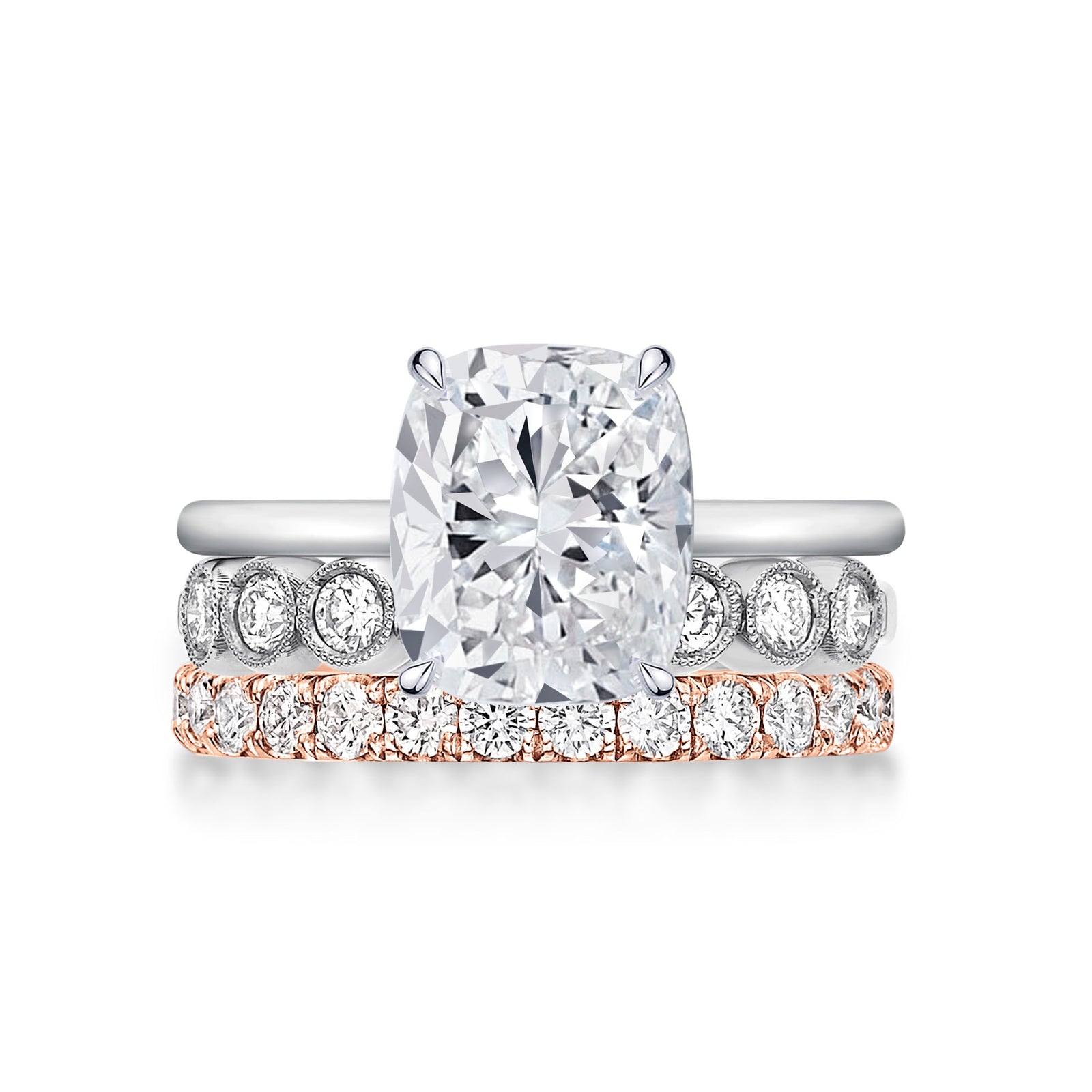 Elsie Cushion Cut Engagement Ring