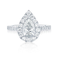 Hannah Pear-Shape Engagement Ring