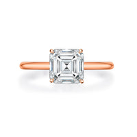 Theresa Asscher Cut Engagement Ring