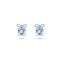Blue Topaz Earrings